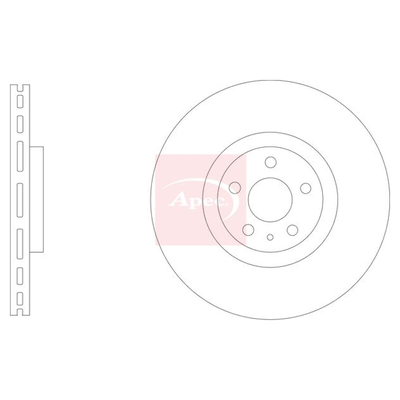 Apec Brake Disc DSK3328