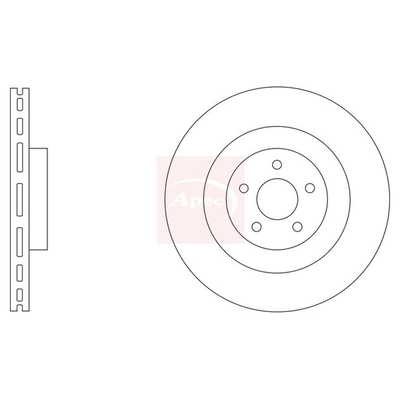 Apec Brake Disc DSK3336