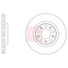 Apec Brake Disc DSK3339 thumbnail