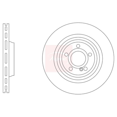Apec Brake Disc DSK3342
