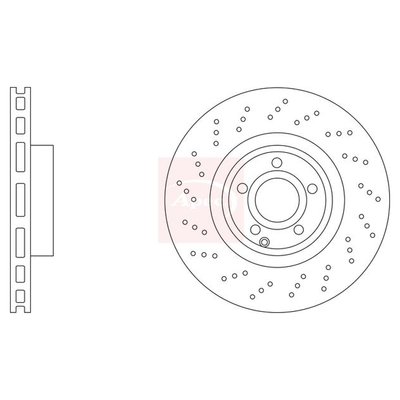 Apec Brake Disc DSK3343