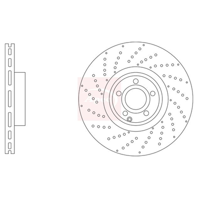 Apec Brake Disc DSK3345