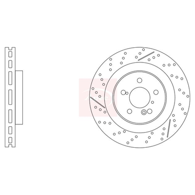 Apec Brake Disc DSK3346