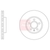 Apec Brake Disc DSK3363 thumbnail