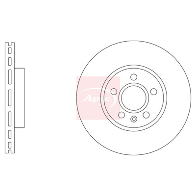 Apec Brake Disc DSK3363