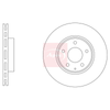 Apec Brake Disc DSK3365 thumbnail