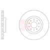 Apec Brake Disc DSK3388 thumbnail