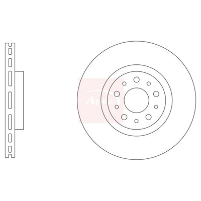 Apec Brake Disc DSK3388