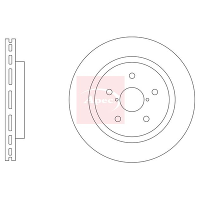 Apec Brake Disc DSK3396