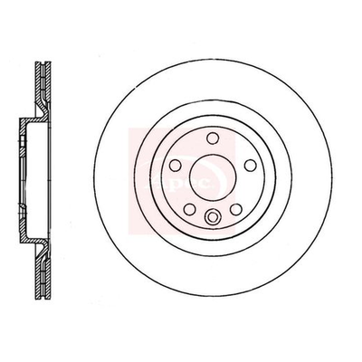 Apec Brake Disc DSK3405
