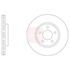 Apec Brake Disc DSK3412 thumbnail