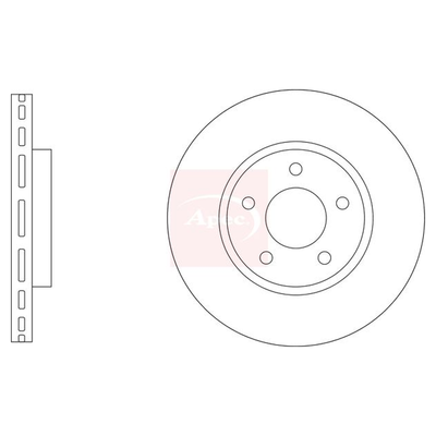 Apec Brake Disc DSK3412