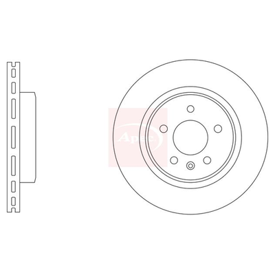 Apec Brake Disc DSK3414