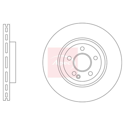 Apec Brake Disc DSK3431