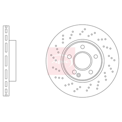 Apec Brake Disc DSK3432