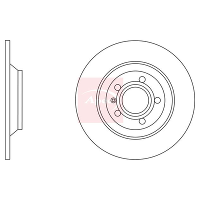 Apec Brake Disc DSK3437