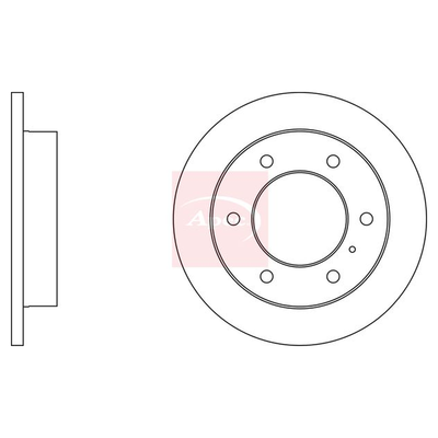Apec Brake Disc DSK3440