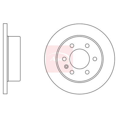 Apec Brake Disc DSK3441