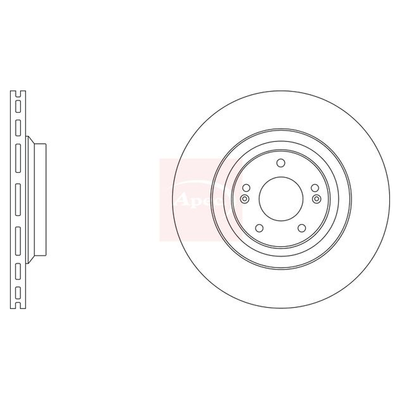 Apec Brake Disc DSK3473