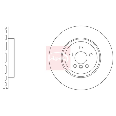 Apec Brake Disc DSK3475