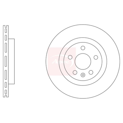 Apec Brake Disc DSK3509