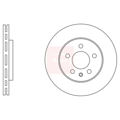 Apec Brake Disc DSK3515