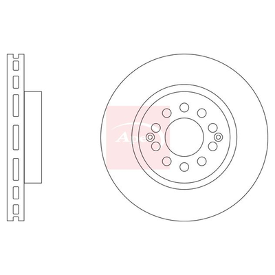 Apec Brake Disc DSK3519