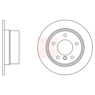 Apec Brake Disc DSK352