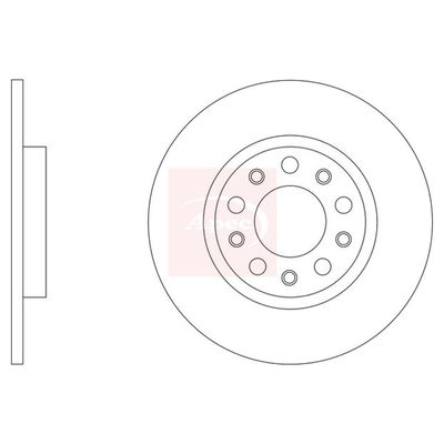 Apec Brake Disc DSK3549