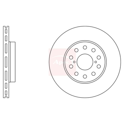 Apec Brake Disc DSK355