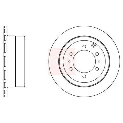 Apec Brake Disc DSK357
