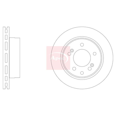 Apec Brake Disc DSK3594