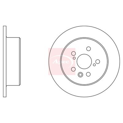 Apec Brake Disc DSK361