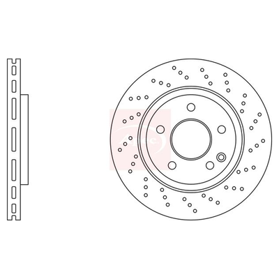 Apec Brake Disc DSK3620