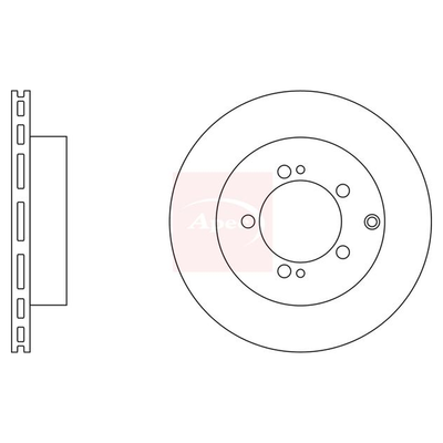 Apec Brake Disc DSK3661