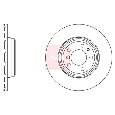 Apec Brake Disc DSK3677