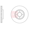 Apec Brake Disc DSK3700 thumbnail
