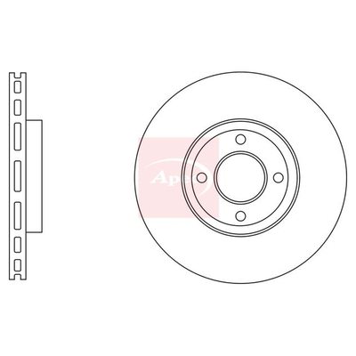 Apec Brake Disc DSK3787