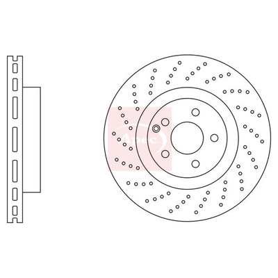 Apec Brake Disc DSK3895