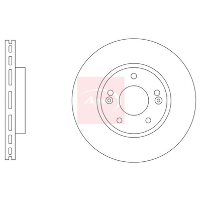 Apec Brake Disc DSK3898