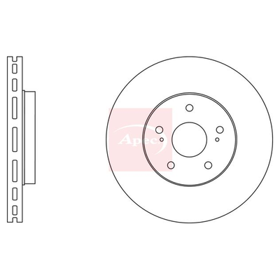 Apec Brake Disc DSK3902