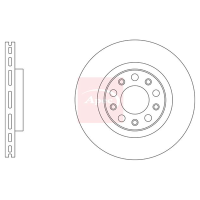 Apec Brake Disc DSK4043