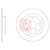 Apec Brake Disc DSK4144 thumbnail
