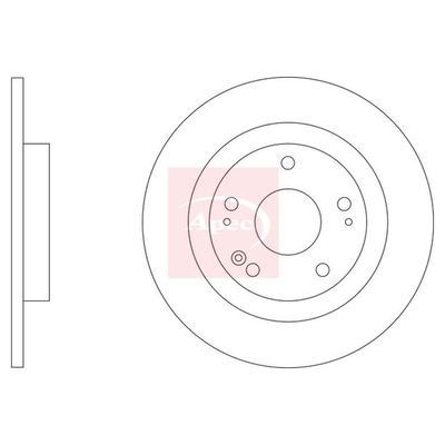 Apec Brake Disc DSK4144