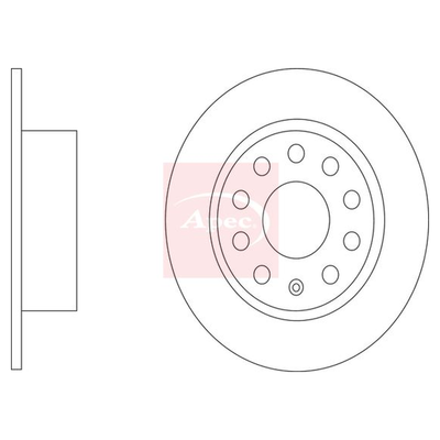 Apec Brake Disc DSK4149