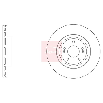 Apec Brake Disc DSK4156