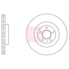 Apec Brake Disc DSK4161 thumbnail