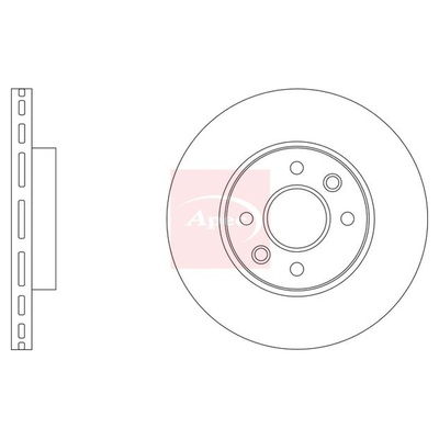 Apec Brake Disc DSK4168