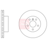 Apec Brake Disc DSK4173 thumbnail