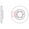 Apec Brake Disc DSK4185 thumbnail